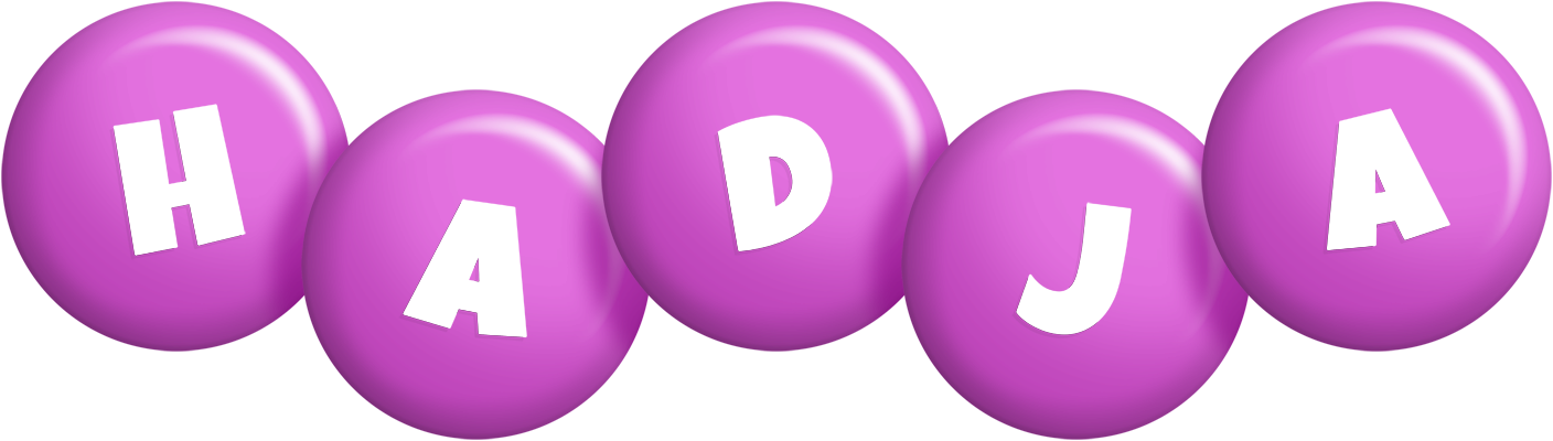 Hadja candy-purple logo