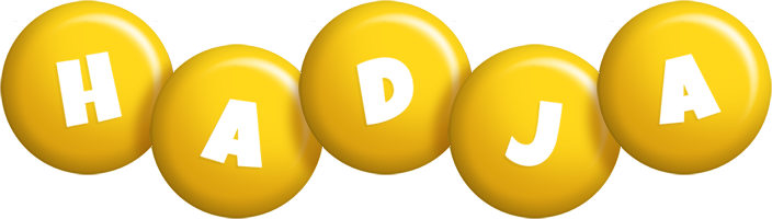 Hadja candy-yellow logo