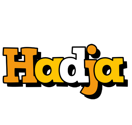 Hadja cartoon logo