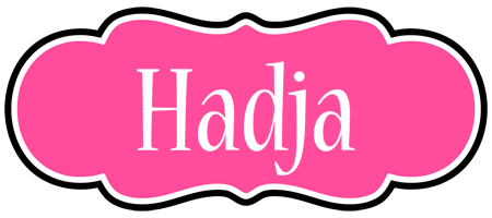 Hadja invitation logo