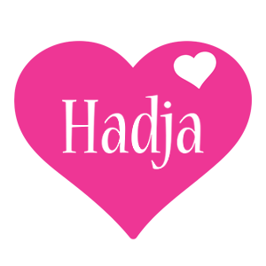 Hadja love-heart logo