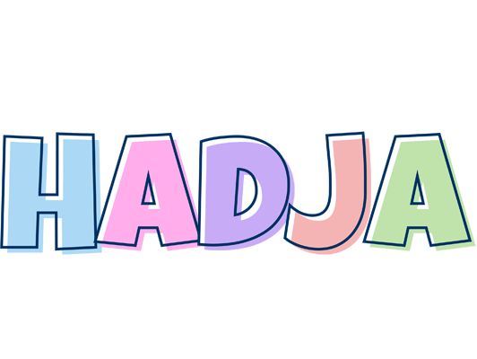 Hadja pastel logo