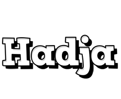Hadja snowing logo