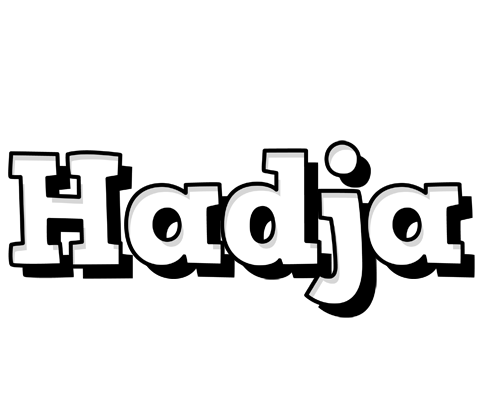 Hadja snowing logo
