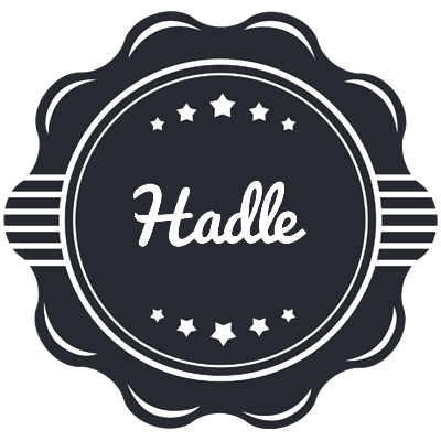 Hadle badge logo