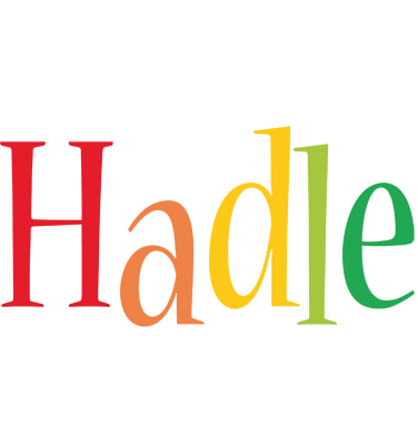 Hadle birthday logo