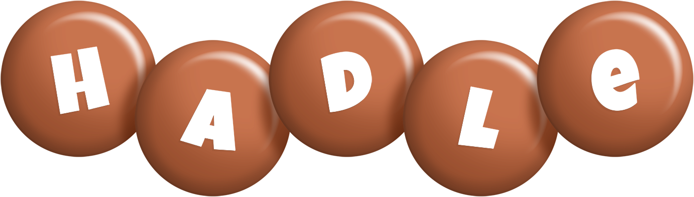 Hadle candy-brown logo