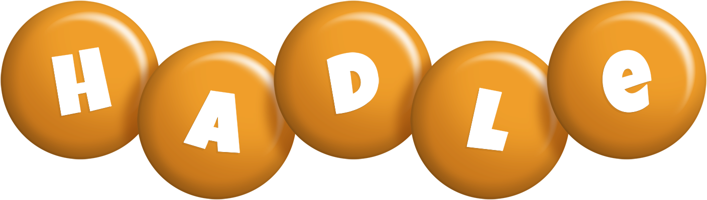 Hadle candy-orange logo