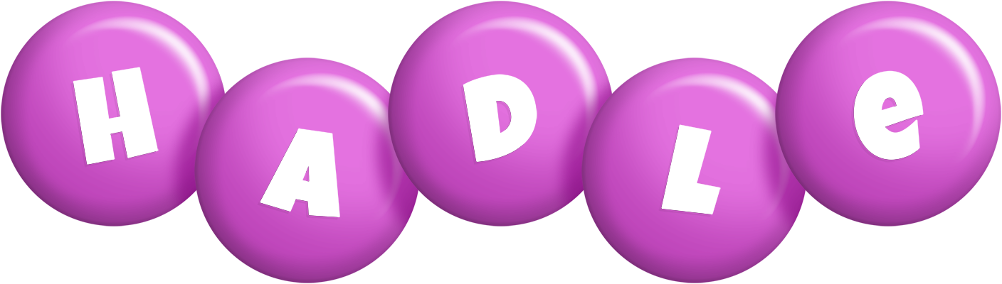 Hadle candy-purple logo