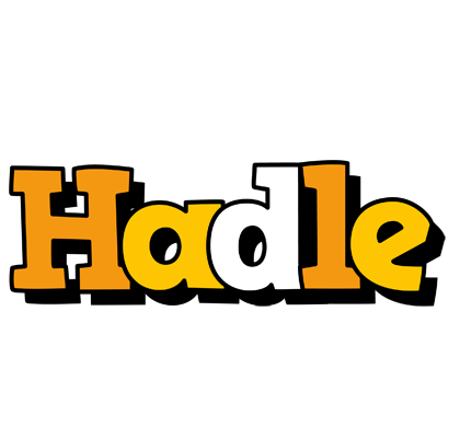 Hadle cartoon logo