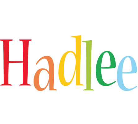 Hadlee birthday logo