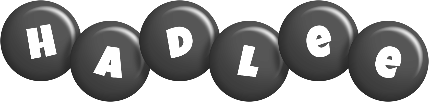 Hadlee candy-black logo
