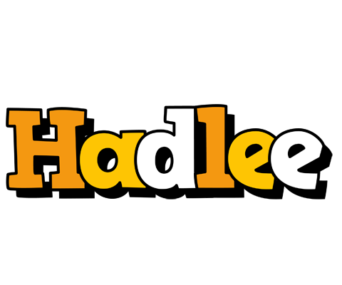 Hadlee cartoon logo