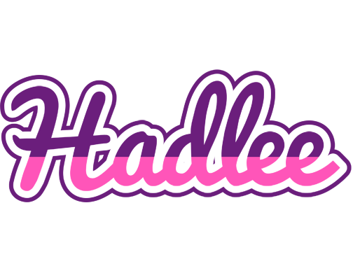 Hadlee cheerful logo