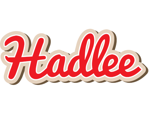 Hadlee chocolate logo