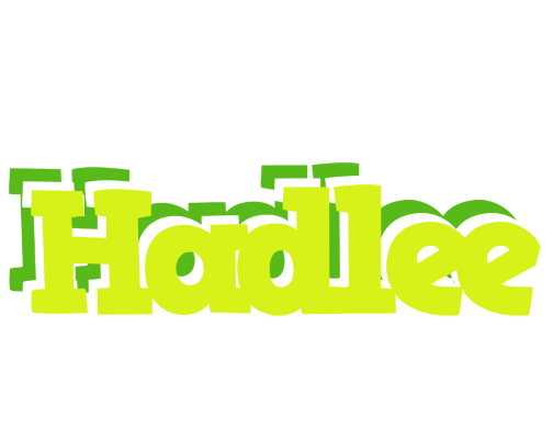 Hadlee citrus logo