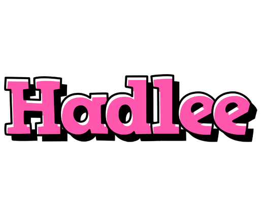 Hadlee girlish logo