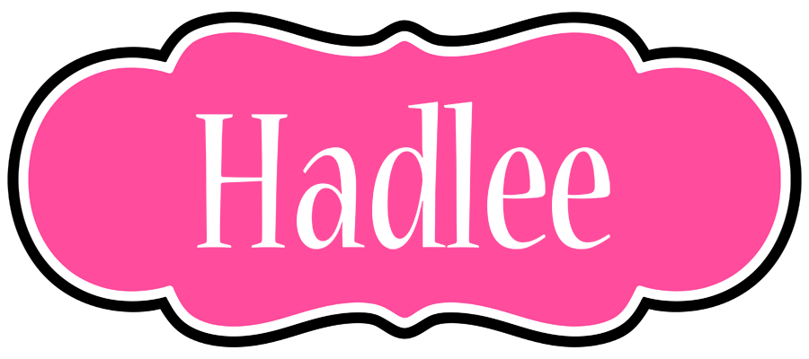 Hadlee invitation logo