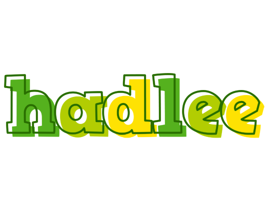 Hadlee juice logo