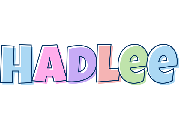 Hadlee pastel logo