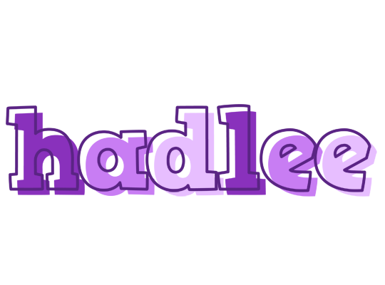 Hadlee sensual logo