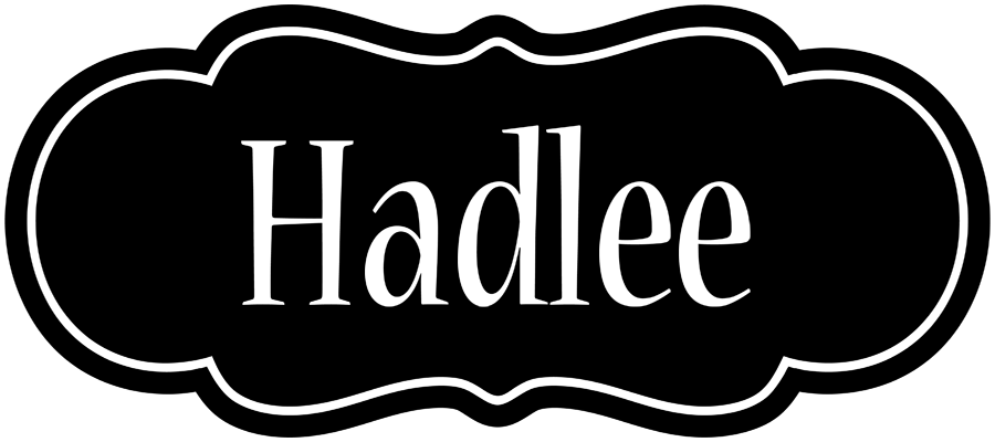 Hadlee welcome logo