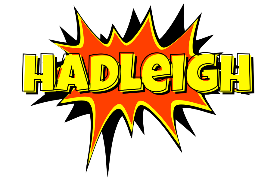 Hadleigh bazinga logo