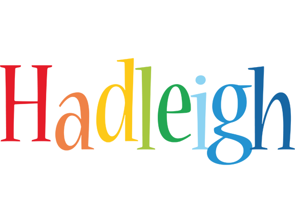 Hadleigh birthday logo