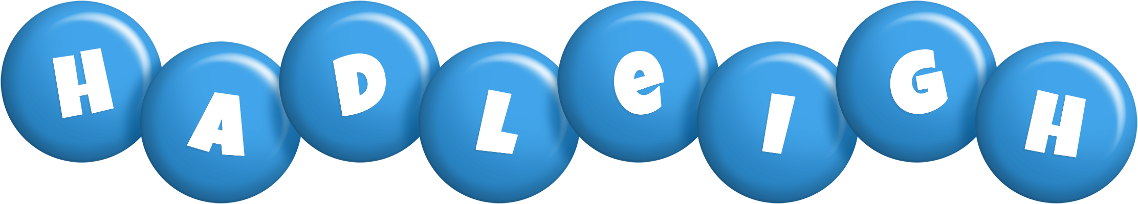 Hadleigh candy-blue logo