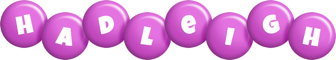 Hadleigh candy-purple logo