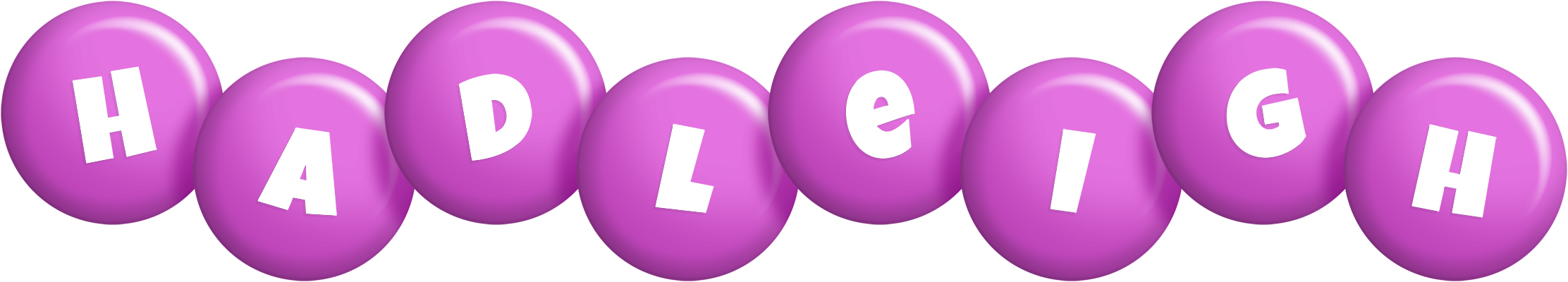Hadleigh candy-purple logo