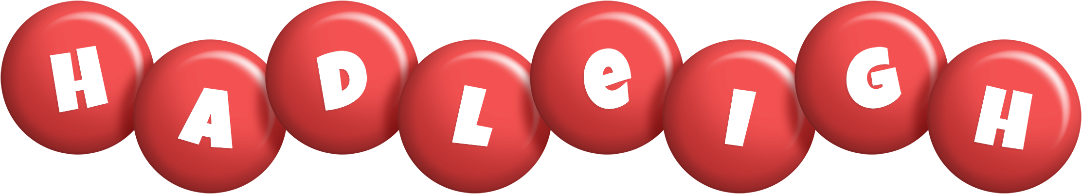 Hadleigh candy-red logo