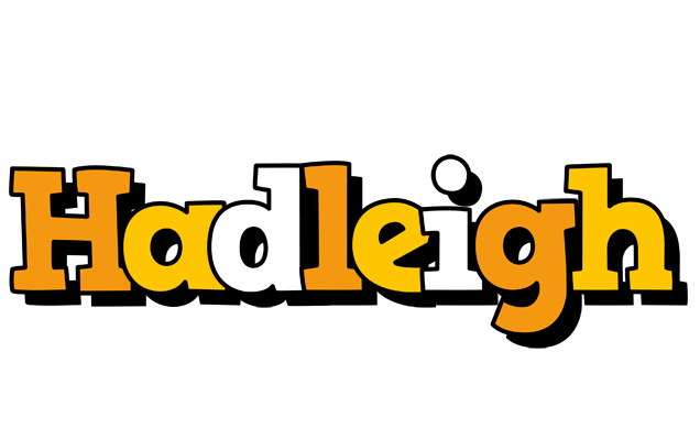 Hadleigh cartoon logo
