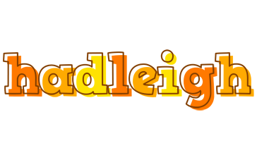 Hadleigh desert logo