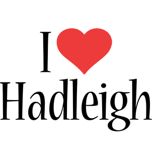 Hadleigh i-love logo