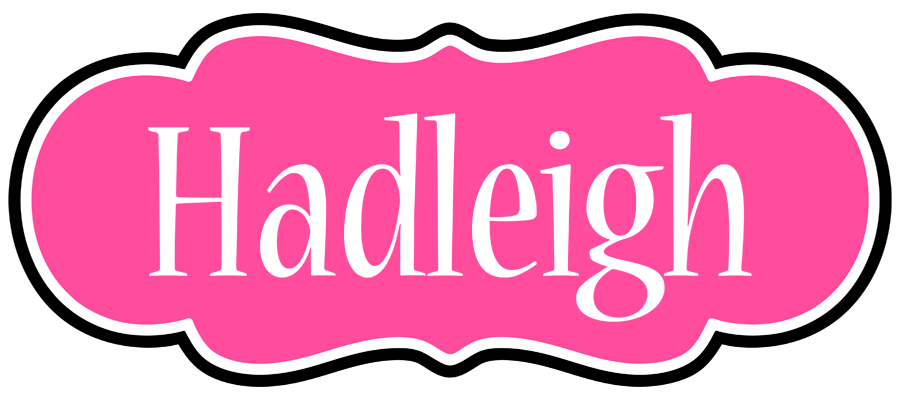 Hadleigh invitation logo