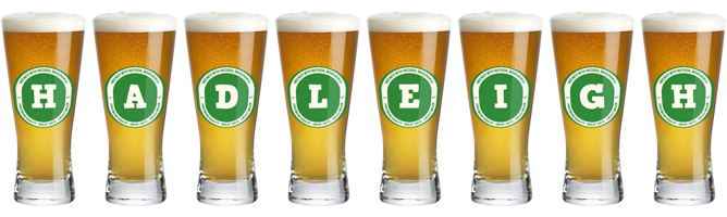 Hadleigh lager logo