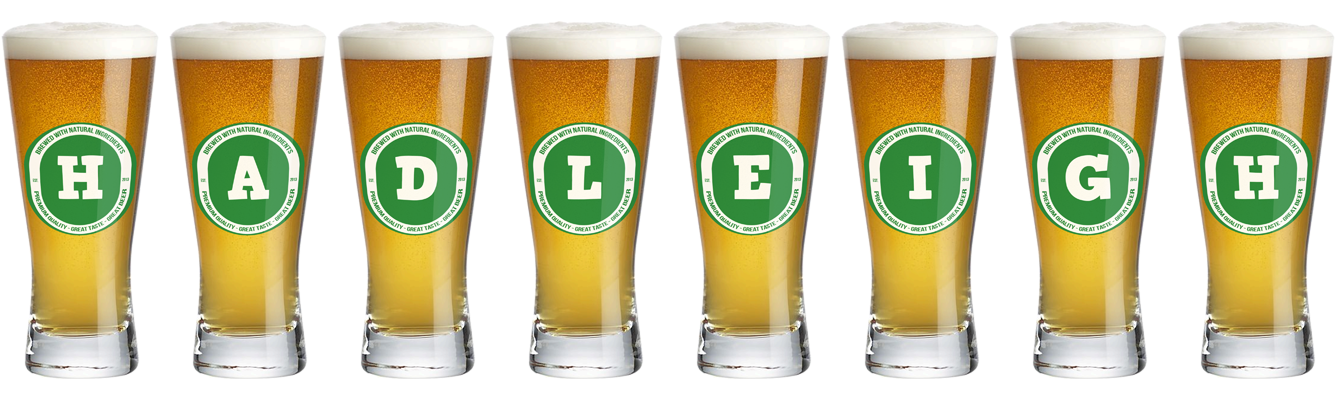 Hadleigh lager logo