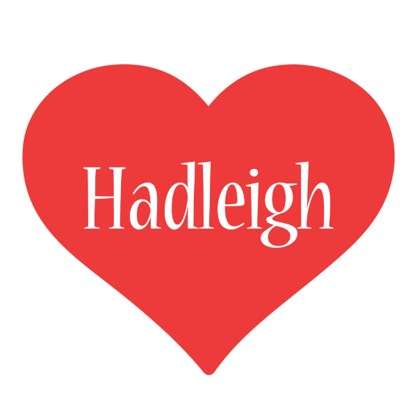 Hadleigh love logo