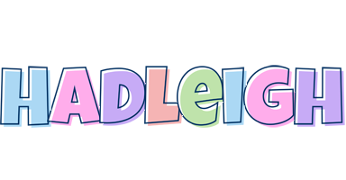 Hadleigh pastel logo