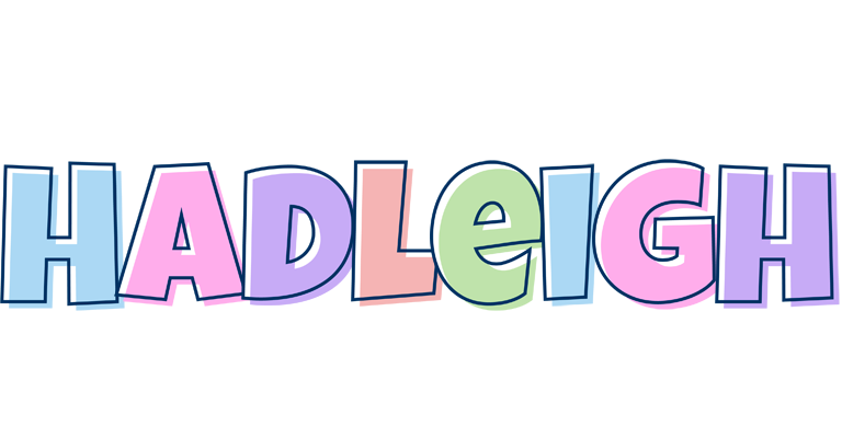 Hadleigh pastel logo