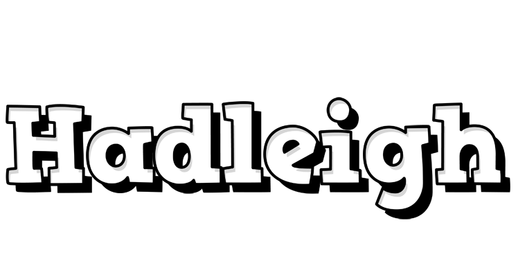 Hadleigh snowing logo