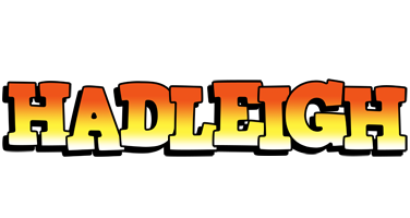 Hadleigh sunset logo