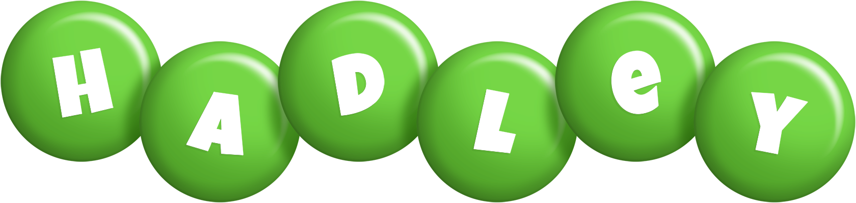 Hadley candy-green logo