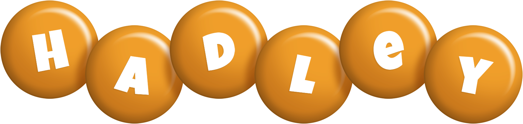 Hadley candy-orange logo