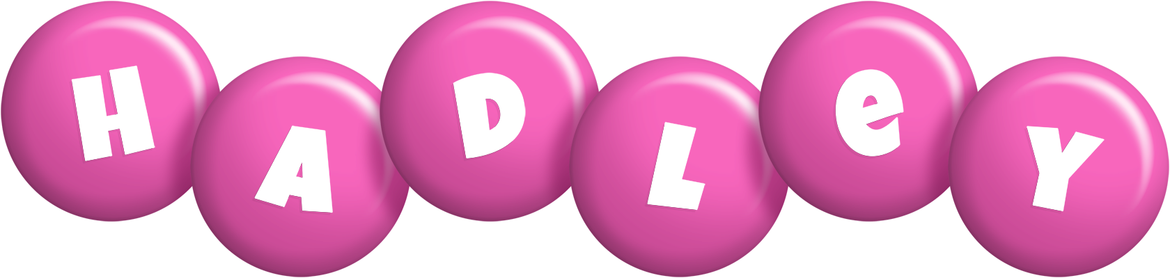 Hadley candy-pink logo