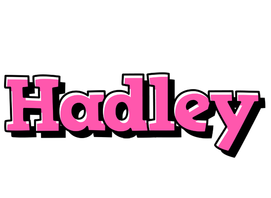 Hadley girlish logo