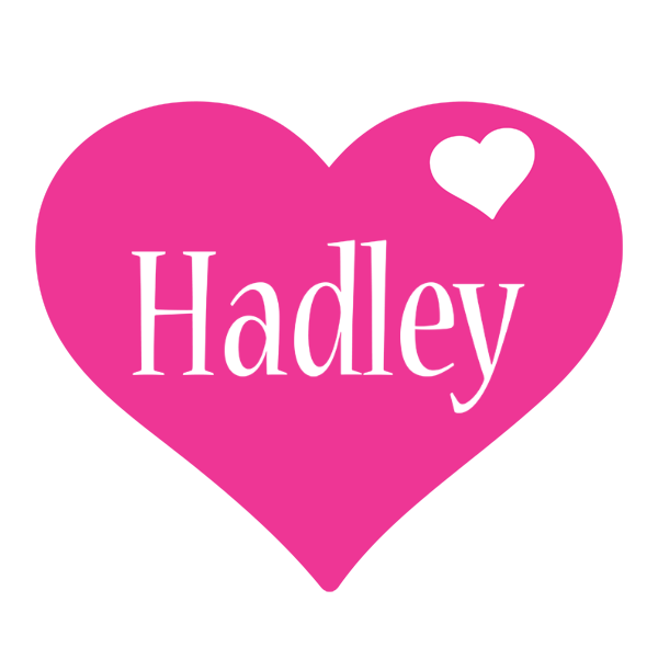 Hadley love-heart logo