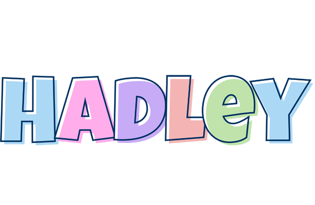 Hadley pastel logo