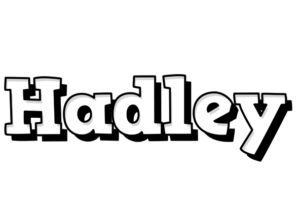 Hadley snowing logo